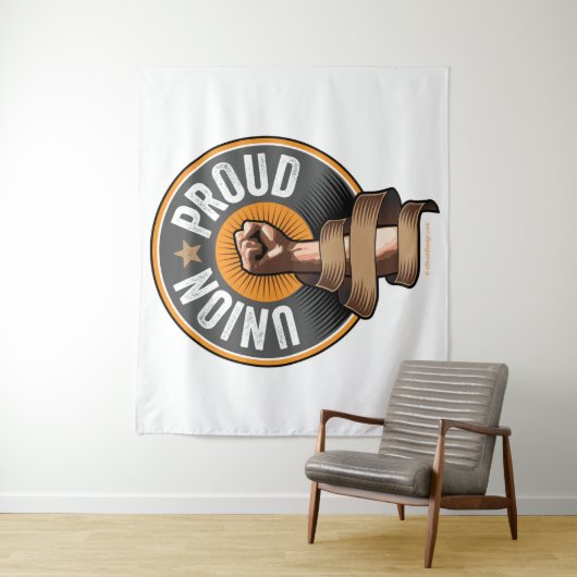 Tenture Union Fière (En situation)