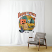 Tenture Université citrouille Halloweentown (En situation)