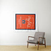 Tenture Université d'Auburn | Fête de remise des diplômes (En situation (horizontale))