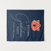 Tenture Université d'Auburn | Fête de remise des diplômes (Devant (Horizontal))