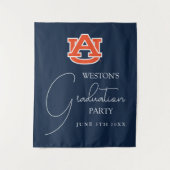 Tenture Université d'Auburn | Fête de remise des diplômes (Devant)