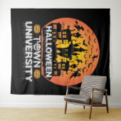 Tenture Université de Halloween (En situation (horizontale))