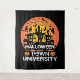 Tenture Université de Halloween