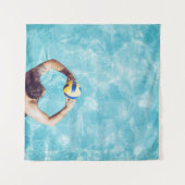 Tenture Unknown person playing beach volleyball (Devant (Horizontal))