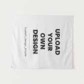 Tenture Upload Your Own Design Here | Custom Template (Devant (Horizontal))