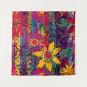 Tenture Urban Bloom Affiche Explosion de Fleurs Graffiti (Devant)
