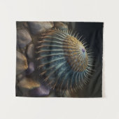 Tenture Urchine de Deep Sea (Devant (Horizontal))