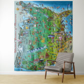 Tenture USA Fun Map (En situation)