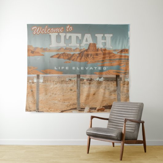 Tenture Utah Life Eleved (En situation (horizontale))