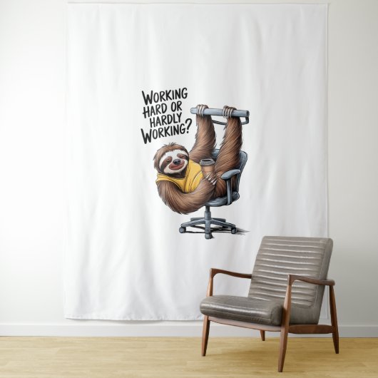 Tenture Utilisation d'un emplacement de travail dur ou dif (En situation)