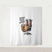 Tenture Utilisation d'un emplacement de travail dur ou dif (Devant)