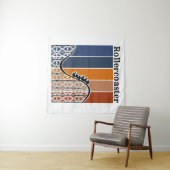 Tenture Vacances d'été à cheval Rollercoaster Retro (En situation (horizontale))