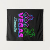 Tenture Vacances en famille - Souvenir du voyage à Vegas - (Devant (Horizontal))