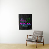 Tenture Vacances en famille - Souvenir du voyage à Vegas - (En situation)