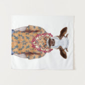 Tenture Vache à chemise hawaïenne (Devant (Horizontal))