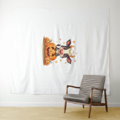 Tenture Vache citrouille Patch (En situation (horizontale))