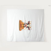 Tenture Vache citrouille Patch (Devant (Horizontal))