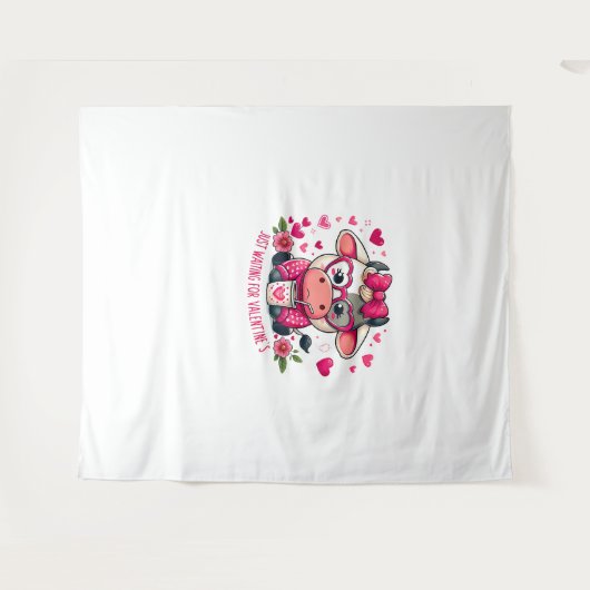 Tenture Vache de café (Devant (Horizontal))