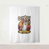 Tenture Vache Ghoul Halloween Éffrayant (Devant)