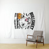 Tenture vache halloween (En situation (horizontale))