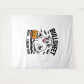 Tenture vache halloween (Devant (Horizontal))