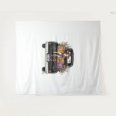 Tenture Vache Halloween Highland (Devant (Horizontal))