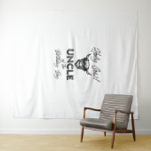 Tenture Vache sacrée Oncle du garçon qui fête son annivers (En situation (horizontale))