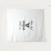 Tenture Vache sacrée Oncle du garçon qui fête son annivers (Devant (Horizontal))