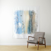 Tenture *~* Vagues de Plage Coucher de Soleil Lever de Sol (En situation)