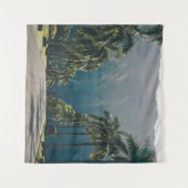 Tenture Vagues marines (Devant (Horizontal))