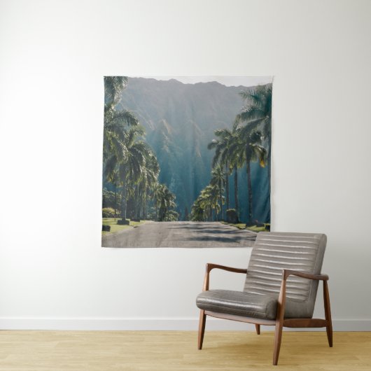 Tenture Vagues marines (En situation)