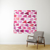 Tenture Valentine jour sans couture motif (En situation (horizontale))