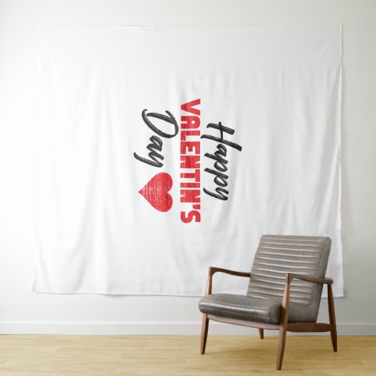 Tenture valentine's day (En situation (horizontale))