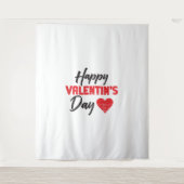 Tenture valentine's day (Devant)