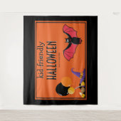 Tenture Valeur de fête de bonbons d'Halloween pour enfants (Devant)