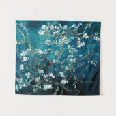 Tenture Van Gogh Almond Blossoms Dark Turquoise (Devant (Horizontal))