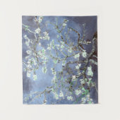 Tenture Van Gogh Almond Blossoms en acier bleu (Devant)