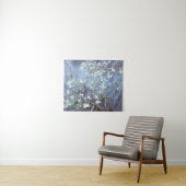 Tenture Van Gogh Almond Blossoms en acier bleu (En situation (horizontale))