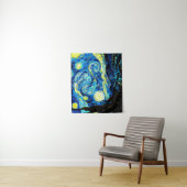 Tenture Van Gogh - Nuit étoilée, (En situation)
