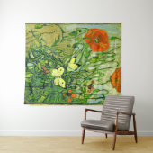 Tenture Van Gogh - Papillons et papillons Tapestry (En situation (horizontale))