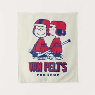 Tenture Van Pelt's Hockey Club Pro Motif