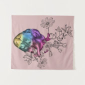 Tenture Vase en forme de cœur (Devant (Horizontal))