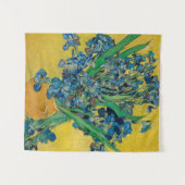 Tenture Vase Van Gogh avec Iris Classic Impressionnisme (Devant (Horizontal))