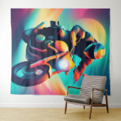 Tenture vélo (En situation (horizontale))