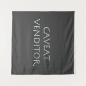 Tenture Vendeur de caveat (Devant (Horizontal))