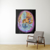 Tenture Vent et flamme, Pegasus et Unicorne (En situation)