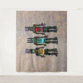 Tenture Vent terrestre et feu (Devant)