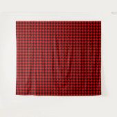 Tenture Vérification de la position de base rouge et noire (Devant (Horizontal))