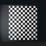 Tenture Vérifier noir blanc À damiers Motif tableau de bor<br><div class="desc">à damiers Motif - damier noir et blanc.</div>