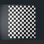 Tenture Vérifier noir blanc À damiers Motif tableau de bor<br><div class="desc">à damiers Motif - damier noir et blanc.</div>